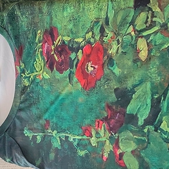 Watercolor Painting Printed Long-sleeve Tee - Picture 6 of 7